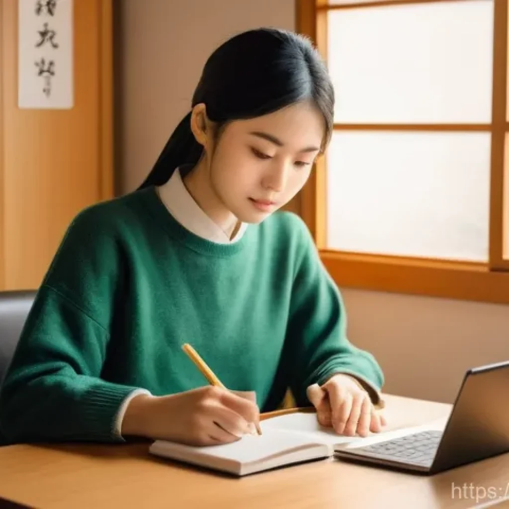 JLPT와 일본 내 자격증과의 학문적 분석 - **Prompt 1: Diligent Japanese Language Learner**
"A young adult, with an earnest and determined ...